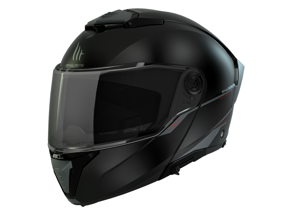 Casco MT ATOM 2 SV SOLID A1 negro mate