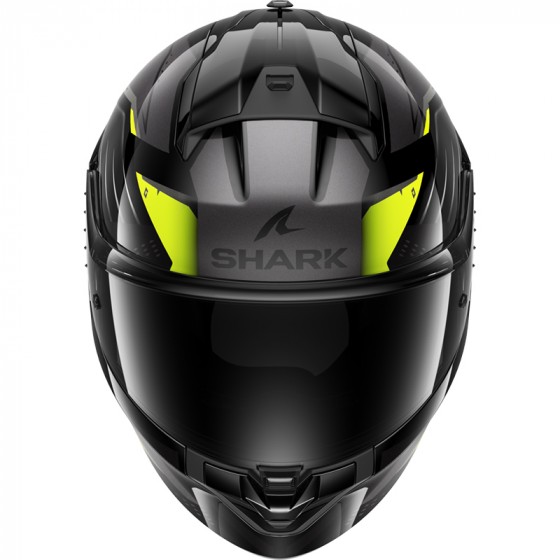 Casco SHARK RIDILL 2 BERSEK KGA negro verde antracita