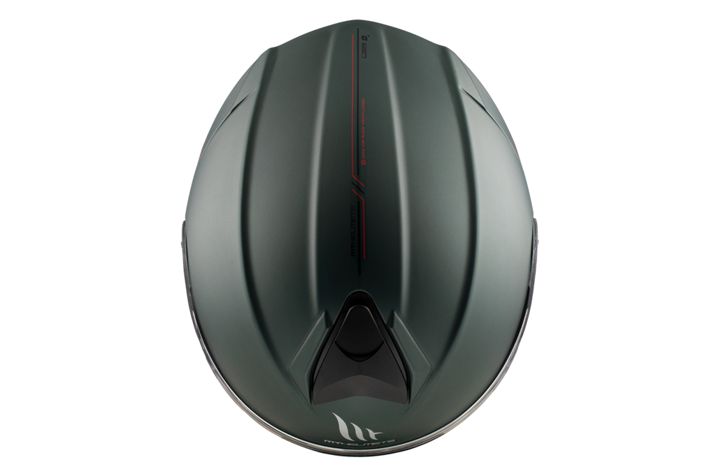 Casco MT Genesis A6 verde mate