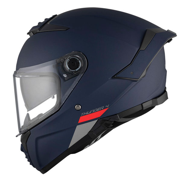 Casco MT THUNDER 4 SV SOLID A7 azul mate