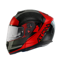 Casco MT ATOM SV ADVENTURE A5 rojo mate