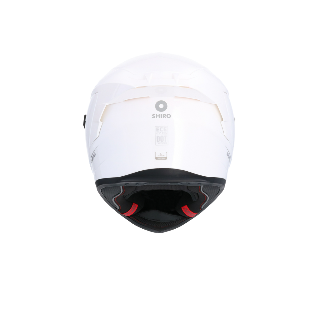 Casco Shiro Raptor Blanco Perla