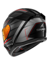 Casco SHARK D-SKWAL 3 SIZLER KAR Black Anthracite Red
