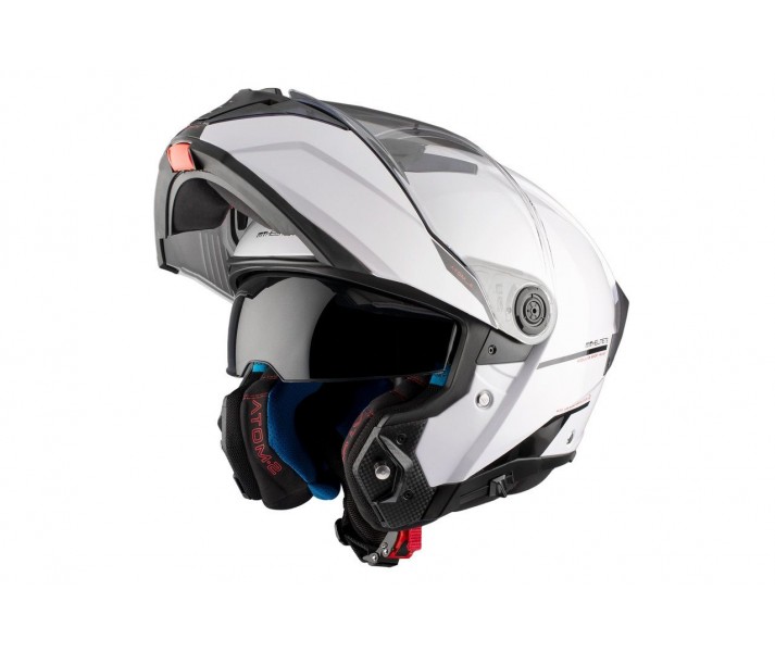 Casco Mt Atom 2 Sv Solid A0 Brillo Blanco